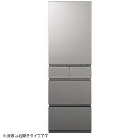 Panasonic｜パナソニック 冷蔵庫 RYタイプ シルバー NR-E45RY3L-S [幅60cm /450L /5ドア /左開きタイプ]《基本設置料金セット》