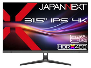 JAPANNEXT JAPANNEXT 31.5�C���` IPS�p�l������ 4K(3840x2160)�𑜓x �t�����j�^�[ JN-IPSB315U-C6 HDMI DP USB-C(�ő�65W���d) sRGB:100% DCI-P3:96% Adobe RGB:90% �R���g���X�g��2000:1 HDR400���� KVM�y2�N�ۏ؁z JAPANNEXT JN-IPSB31