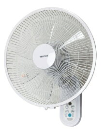 TEKNOS｜テクノス 壁掛けフルリモコン扇風機　35cm ホワイト KI-DC369 [DCモーター搭載 /リモコン付き]