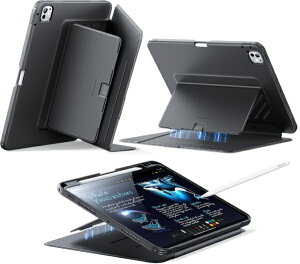 �C�[�G�X�A�[���bESR 11�C���`iPad Pro�iM5/M4�j�p Flip�}�O�l�b�g�P�[�X �u���b�N 1B21600102