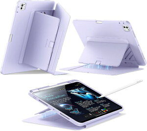 �C�[�G�X�A�[���bESR 11�C���`iPad Pro�iM5/M4�j�p Flip�}�O�l�b�g�P�[�X �p�[�v�� 1B21600402
