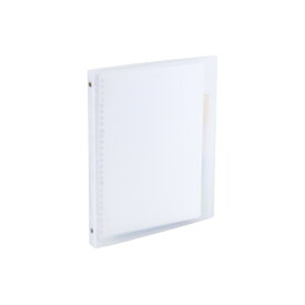 ナカバヤシ｜Nakabayashi ロジカル・バインダーノート フレント クリア FRT-B501B-C [セミB5・B5 /6mm(B罫) /横罫線]