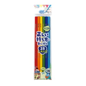 クツワ｜KUTSUWA 正しい持ち方えんぴつ PUMA(プーマ) PA037 [2B /6本]