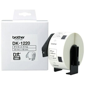 brother｜ブラザー ラベルライター用 食品表示用ラベル　39×48mm DK LABEL 白 DK-1220 [黒文字][DK1220]