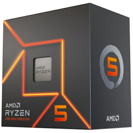 AMD｜エーエムディー 〔CPU〕AMD Ryzen 5 7500F W/Wraith Stealth Cooler BOX (6C/12T3.7Ghz65W) 100-100000597BOX [AMD Ryzen 5 /Socket AM5]
