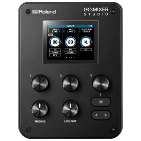 【エントリーで最大全額ポイント還元｜6/11まで】 Roland｜ローランド GOMIXERST　ゴーミキサースタジオオーディオミキサー GOMIXERST