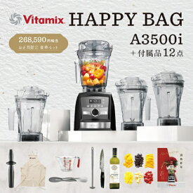 バイタミックス Vitamix Ascent3500i 福袋2026【本体＋アクセサリー豪華12点】 グラファイト