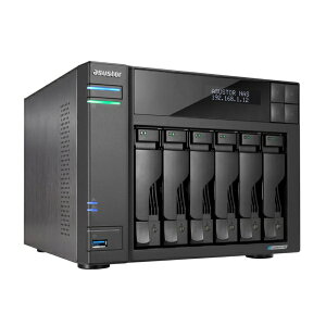 ASUSTOR�b�A�T�X�^�[ NAS [�X�g���[�W�� /6�x�C] AS6706T v2