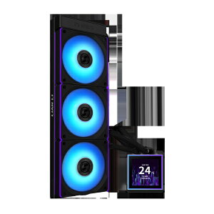 LIANLI�b���A���� HydroShift II LCD-S 360 CL �u���b�N