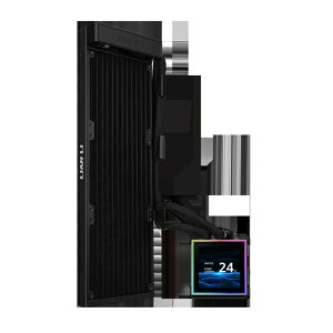 LIANLI�b���A���� HydroShift II LCD-S 360 Fanless �u���b�N