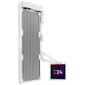 【エントリーで最大2万ポイント当たる｜4/23まで】 LIANLI｜リアンリ CPUクーラー ファン無しx3 [LGA1851/1700・AM5/AM4] HydroShift II LCD-S 360 Fanless ホワイト GHS2LCDS36NW