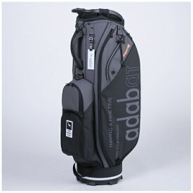 アダバット｜adabat adabatキャディバッグ グレー×ブラック ABC438 [47インチ対応 /4分割 /2.9kg]