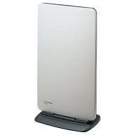マスプロアンテナ｜MASPRO 地上デジタル放送対応室内アンテナ　UTA2BS シルバー（ブースター内蔵型）【強…