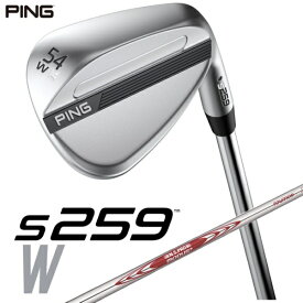 ピン｜PING ウェッジ s259 CHROME [Wedge /54° /14° /Wグラインド /NS PRO MODUS 3 TOUR 105 /S /右利き用]