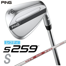ピン｜PING レフティ ウェッジ s259 CHROME [Wedge /50° /12° /Sグラインド /NS PRO MODUS 3 TOUR 105 /S /左利き用]【2026年2月5日発売予定】発売日以降のお届け