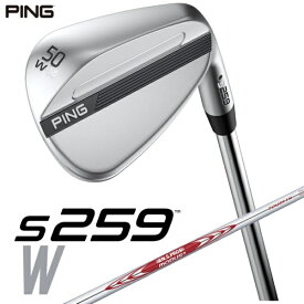 ピン｜PING ウェッジ s259 CHROME [Wedge /50° /14° /Wグラインド /NS PRO MODUS 3 TOUR 115 /S /右利き用]