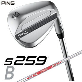 ピン｜PING ウェッジ s259 CHROME [Wedge /58° /8° /Bグラインド /NS PRO MODUS 3 TOUR 120 /S /右利き用]