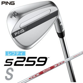 ピン｜PING レフティ ウェッジ s259 CHROME [Wedge /52° /12° /Sグラインド /NS PRO MODUS 3 TOUR 115 /S /左利き用]
