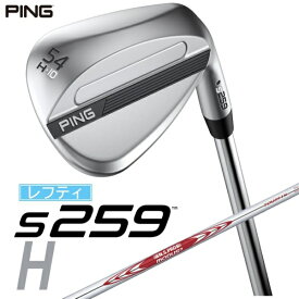 ピン｜PING レフティ ウェッジ s259 CHROME [Wedge /54° /10° /Hグラインド /NS PRO MODUS 3 TOUR 115 /S /左利き用]