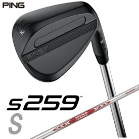 ピン｜PING ウェッジ s259 MIDNIGHT [Wedge /56° /12° /Sグラインド /NS PRO MODUS 3 TOUR 105 /S /右利き用]