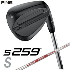ピン｜PING ウェッジ s259 MIDNIGHT [Wedge /60° /10° /Sグラインド /NS PRO MODUS 3 TOUR 105 /S /右利き用]