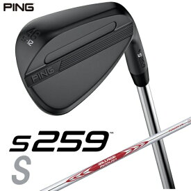 ピン｜PING ウェッジ s259 MIDNIGHT [Wedge /48° /12° /Sグラインド /NS PRO MODUS 3 TOUR 115 /S /右利き用]