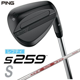 ピン｜PING レフティ ウェッジ s259 MIDNIGHT [Wedge /58° /10° /Sグラインド /NS PRO MODUS 3 TOUR 105 /S /左利き用]【2026年2月5日発売予定】発売日以降のお届け