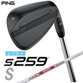 ピン｜PING レフティ ウェッジ s259 MIDNIGHT [Wedge /46° /12° /Sグラインド /NS PRO MODUS 3 TOUR 115 /S /左利き用]