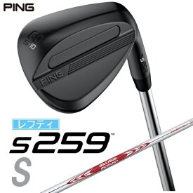 ピン｜PING レフティ ウェッジ s259 MIDNIGHT [Wedge /60° /10° /Sグラインド /NS PRO MODUS 3 TOUR 115 /S /左利き用]