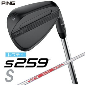 ピン｜PING レフティ ウェッジ s259 MIDNIGHT [Wedge /46° /12° /Sグラインド /NS PRO MODUS 3 TOUR 120 /S /左利き用]【2026年2月5日発売予定】発売日以降のお届け
