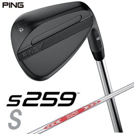 ピン｜PING ウェッジ s259 MIDNIGHT [Wedge /46° /12° /Sグラインド /NS PRO MODUS 3 TOUR 120 /S /右利き用]