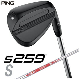 ピン｜PING ウェッジ s259 MIDNIGHT [Wedge /56° /12° /Sグラインド /NS PRO MODUS 3 TOUR 120 /S /右利き用]【2026年2月5日発売予定】発売日以降のお届け