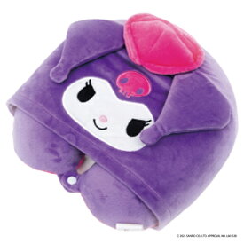 TTC｜コンサイス フード付き ネックピロー サンリオ クロミ LSA018-KU