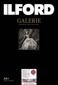 ILFORD｜イルフォード 〔インクジェット〕ギャラリー 手漉き和紙 パールセント 120gsm [A3ノビ(デックル) /10枚] 433396