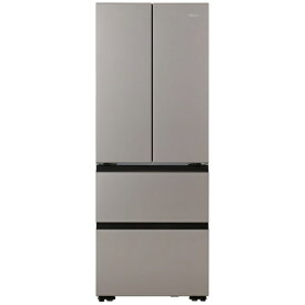 【エントリーで最大2万ポイント当たる｜2/25まで】 ハイアール｜Haier 冷蔵庫 アイボリーグレー JR-G41A(H) [幅70.0cm /411L /4ドア /観音開きタイプ /2025年]