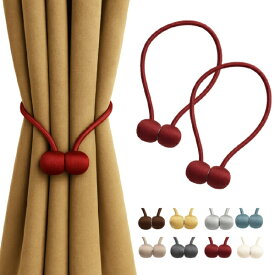 グッズマン｜Goodsman カーテンマグタッセル　ボルドー　同色2個セット