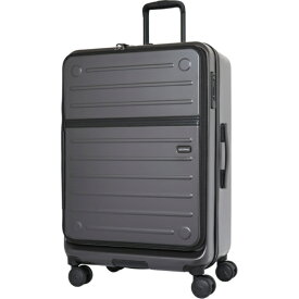 オルティモ｜Oltimo スーツケース フロントオープン ハーフオープン ファスナータイプ 旅行日数目安：10日程度 約97L TSAロック搭載 ストッパー付き 静音キャスター インクブラック OT-0857-67N-IBK [TSAロック搭載]