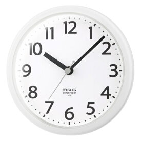 MAG｜マグ 背面マグネットで取り付け簡単な生活防水時計 ホワイト W795WHZ