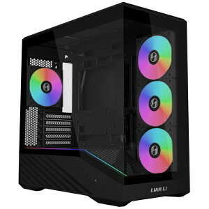 LIANLI�b���A���� PC�P�[�X [Micro ATX /Mini-ITX] Vector V100R MINI(�t�@�����ڃ��f��) �u���b�N V100RMIX