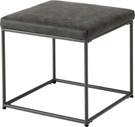 東谷｜AZUMAYA スツール(W47×D47×H43cm) PC-12BK ブラック