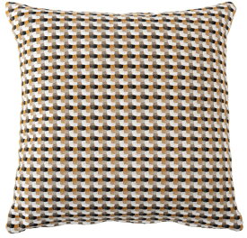 東谷｜AZUMAYA クッション(約W45×D45×H16cm) イエロー