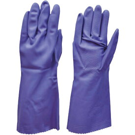 ダンロップ｜DUNLOP 塩化ビニール手袋 厚手 2双入 L バイオレット 8673