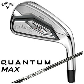 キャロウェイ｜Callaway アイアンセット QUANTUM MAX クアンタム マックス 5本セット #6~9、PW [ATHLEMAX 60 /R /メンズ /右利き用]