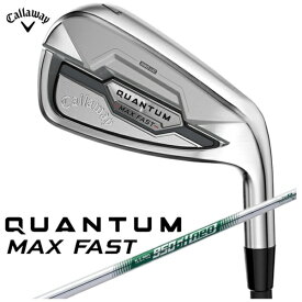 キャロウェイ｜Callaway アイアンセット QUANTUM MAX FAST クアンタム マックス ファスト 5本セット #7~9、PW、AW [N.S.PRO 950GH neo /S /メンズ /右利き用]
