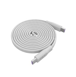 CIO�b�V�[�A�C�I�[ USB-C �� USB-C�P�[�u�� [�[�d /�]�� /1.5m /PD240W /USB2.0] �i�`�������z���C�g CIO-NLSC-FL-CC15-NWH [USB-C �� USB-C]