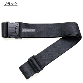 TTC TTC コンサイス Earth Trace アーストレース スーツケースベルト BK Earth Trace アーストレース BK LET003-BK