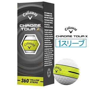 �L�����E�F�C�bCallaway �S���t�{�[�� CHROME TOUR X �N�����c�A�[X 360°�C�G���[�X�g���C�v 6432263038327 [3���i1�X���[�u�j]