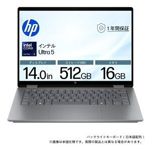 HP�b�G�C�`�s�[ OmniBook X Flip/14/U5-226V/16/512/w11 OmniBook X Flip 14 ���e�I�V���o�[ B9DW8PA-AADO [Copilot+ PC /14.0�^ /Windows11 Home /intel Core Ultra 5 /�������F16GB /SSD�F512GB]