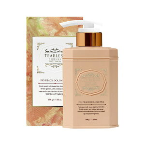 JN�O���[�o���bJN GLOBAL Teabless Fig Peach Oolong Tea Perfume Body Wash 500g