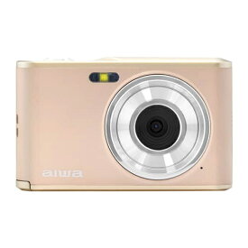 【エントリーで最大2万ポイント当たる｜6/25まで】 aiwa｜アイワ aiwa cam DCB コンパクトデジタルカメラ ライトブロンズ JA4-DCM0001(LB)